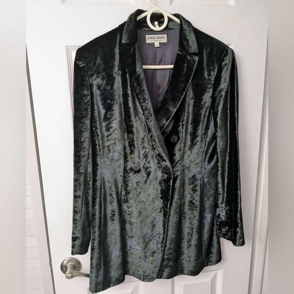 Giorgio Armani le collezioni Italy blazer jacket designer tailored Oversize